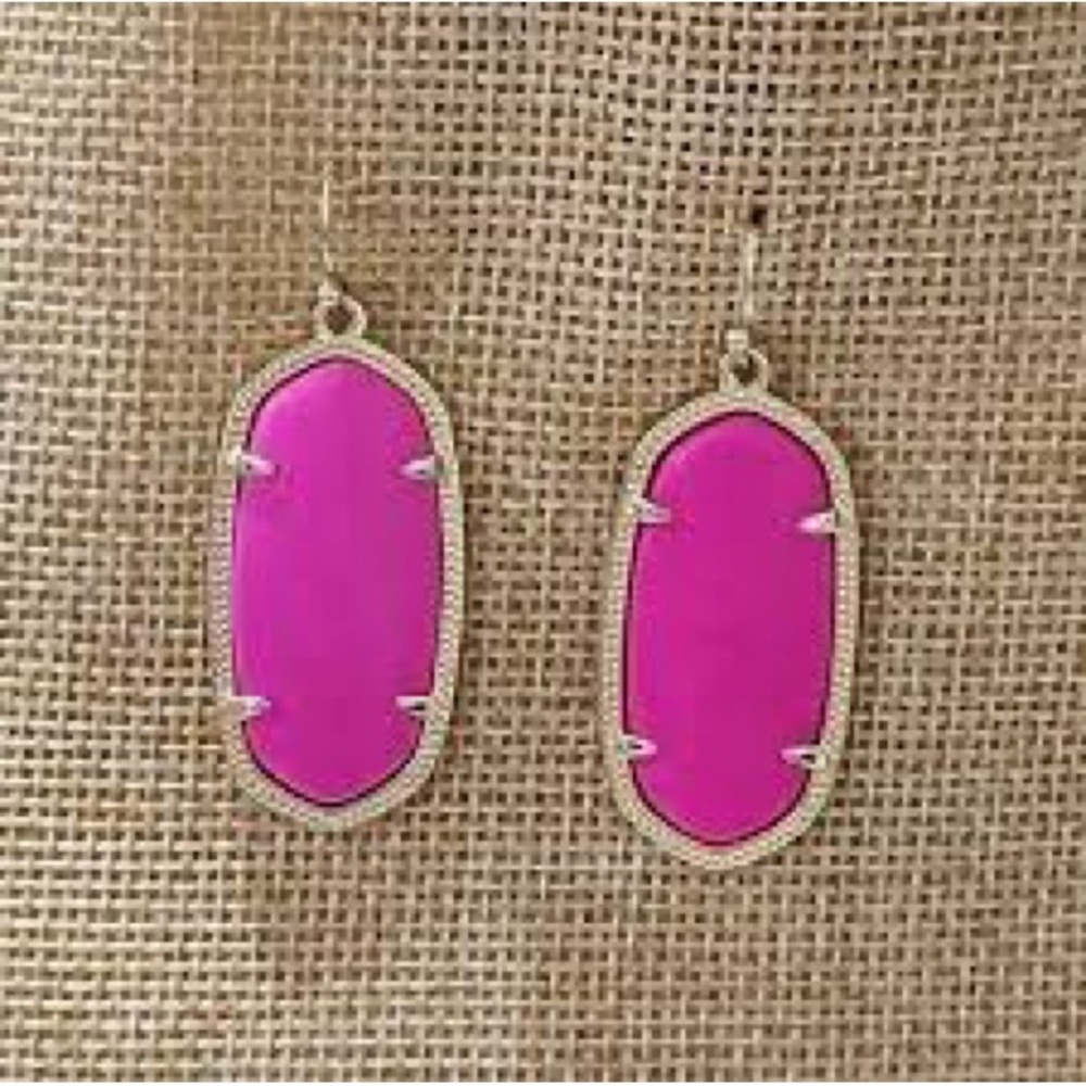 Kendra Scott Magenta Elle Earrings